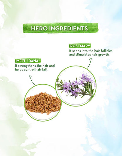 Mamaearth Rosemary Anti-Hairfall Shampoo