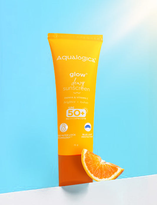 Aqualogica Glow + Dewy Sunscreen