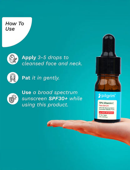 Pilgrim 10% Vitamin C Face Serum