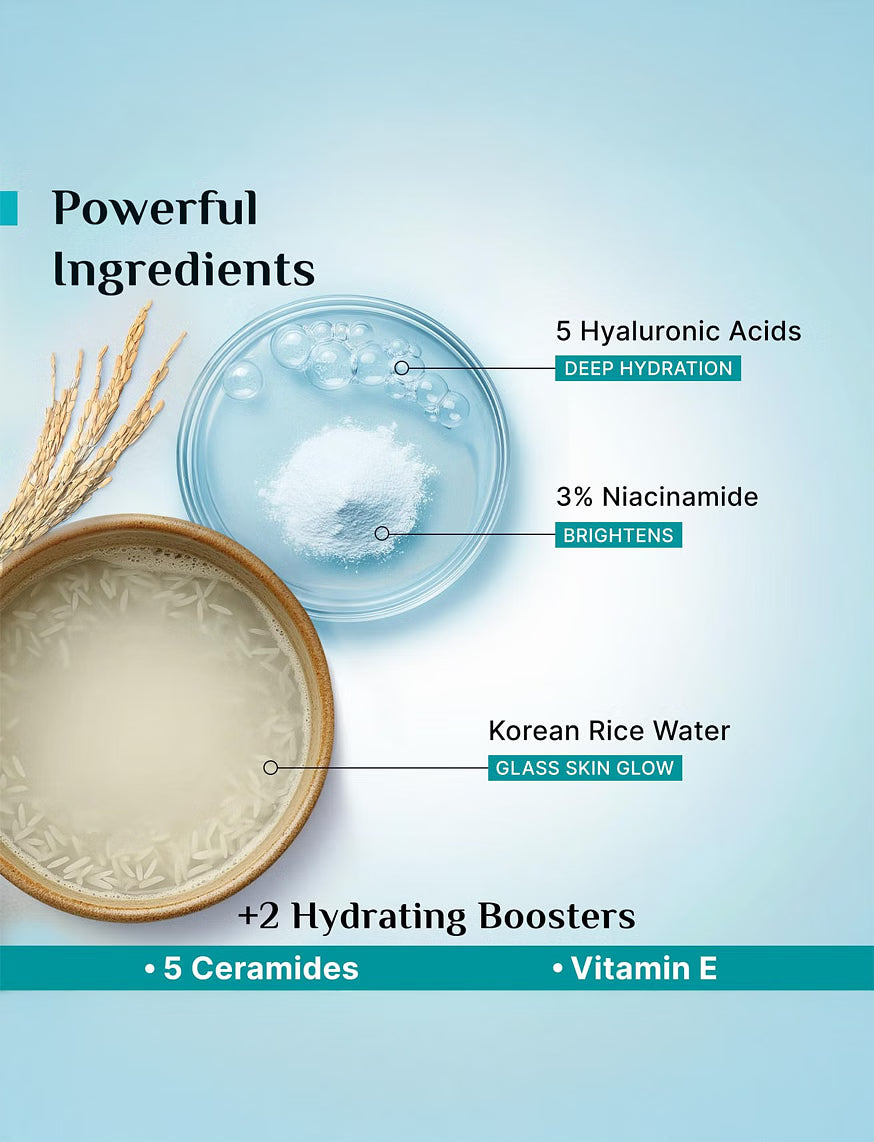 Pilgrim Korean Rice Water Hydra Glow Moisturizer