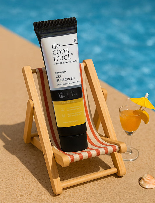 Deconstruct Lightweight Gel Sunscreen- SPF 55+ And PA+++