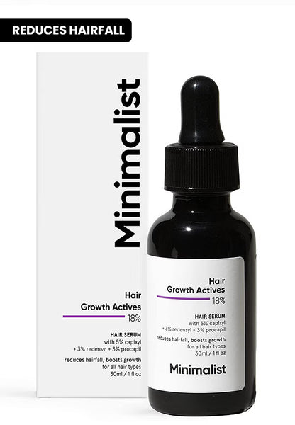 Minimalist Hair Growth Actives 18% Hair Growth Serum