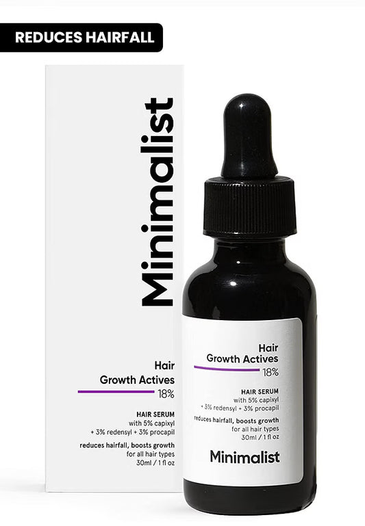 Minimalist Hair Growth Actives 18% Hair Growth Serum