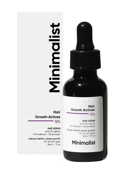 Minimalist Hair Growth Actives 18% Hair Growth Serum