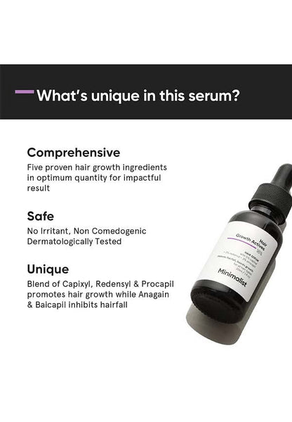Minimalist Hair Growth Actives 18% Hair Growth Serum