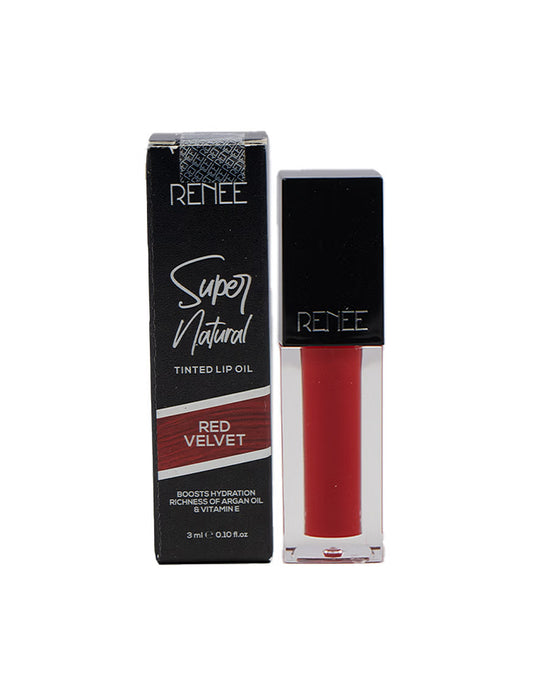 RENEE Super Natural Tinted Lip Oil - Red Velvet